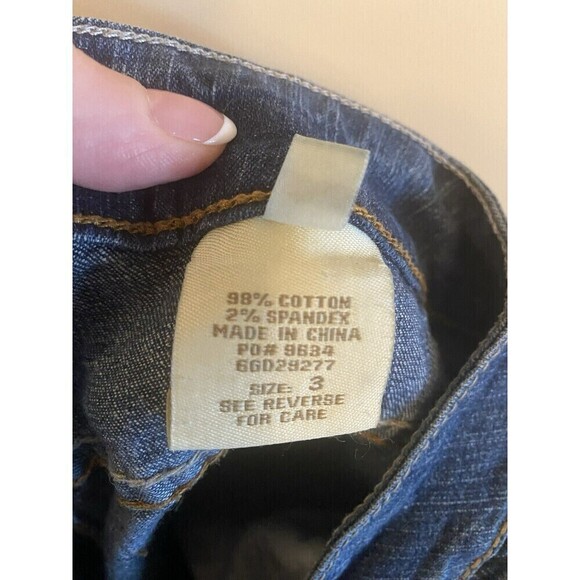 Vintage Y2K Paris Blues Jeans Sz.3 Straight Leg - Picture 4 of 4